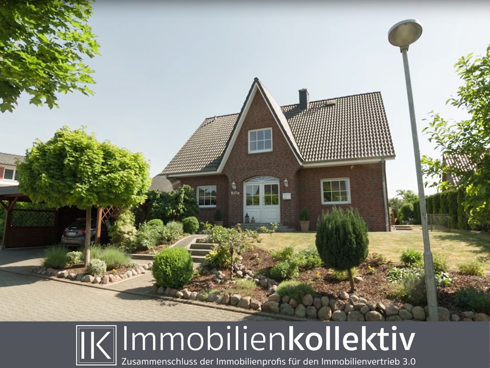 Immobilienvideo beim Hausverkauf in Fleestedt mit Makler